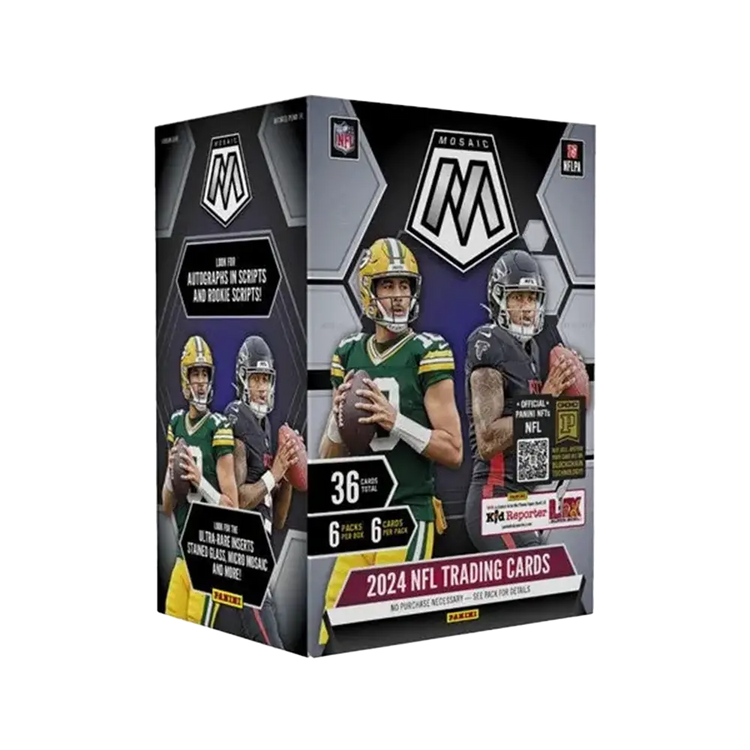 Panini 2024 NFL Mosaic Football Trading Card Blaster Box 