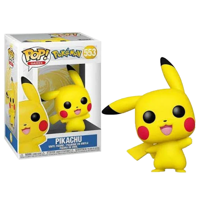 Pikachu Pokemon Funko Pop! Vinyl ( waving )