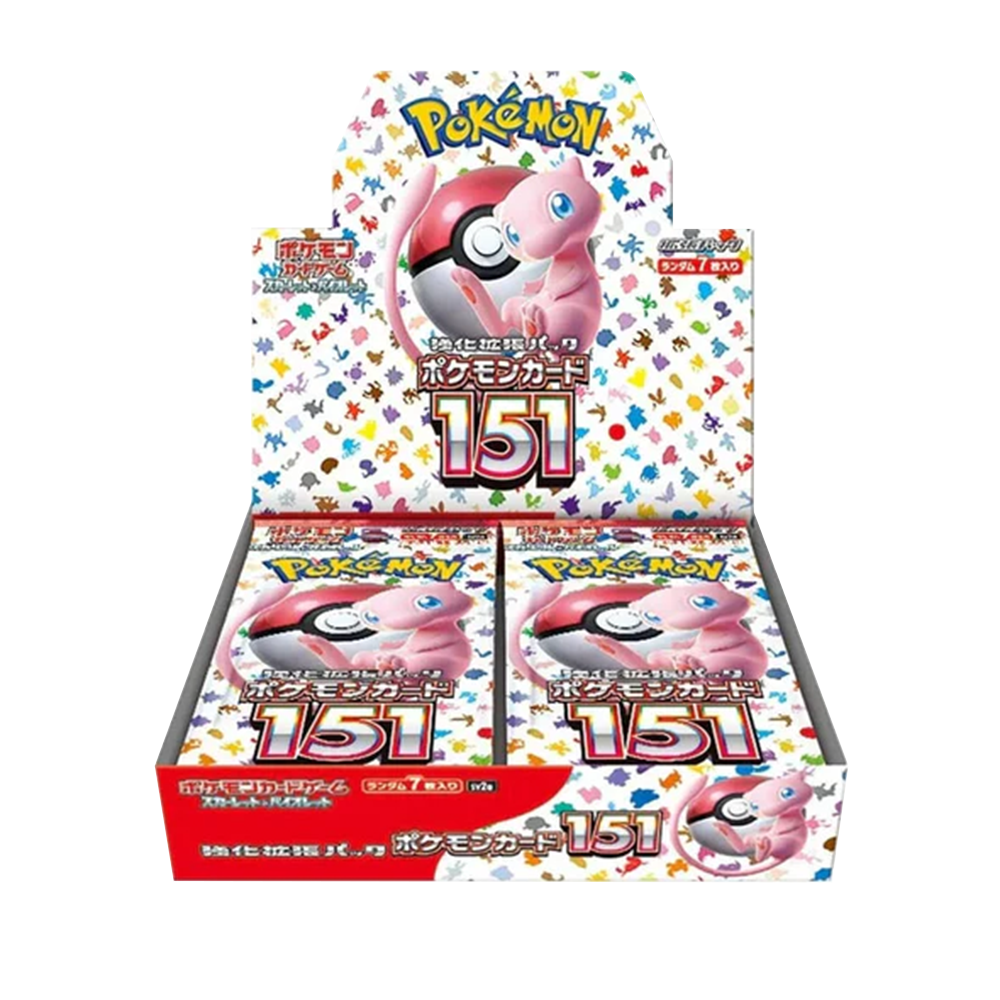 Pokemon 151 Japanese Booster Box 1