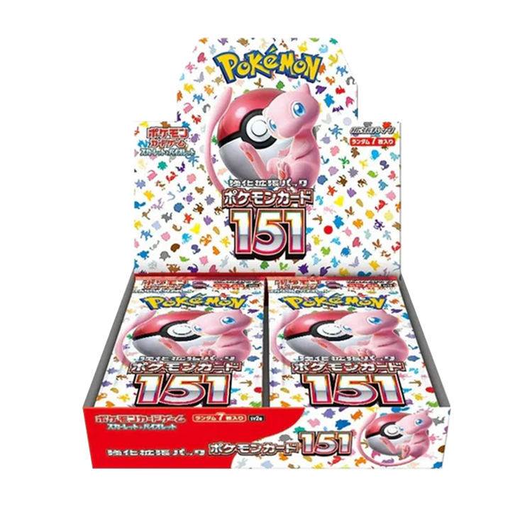 Pokemon 151 Japanese Booster Box 1