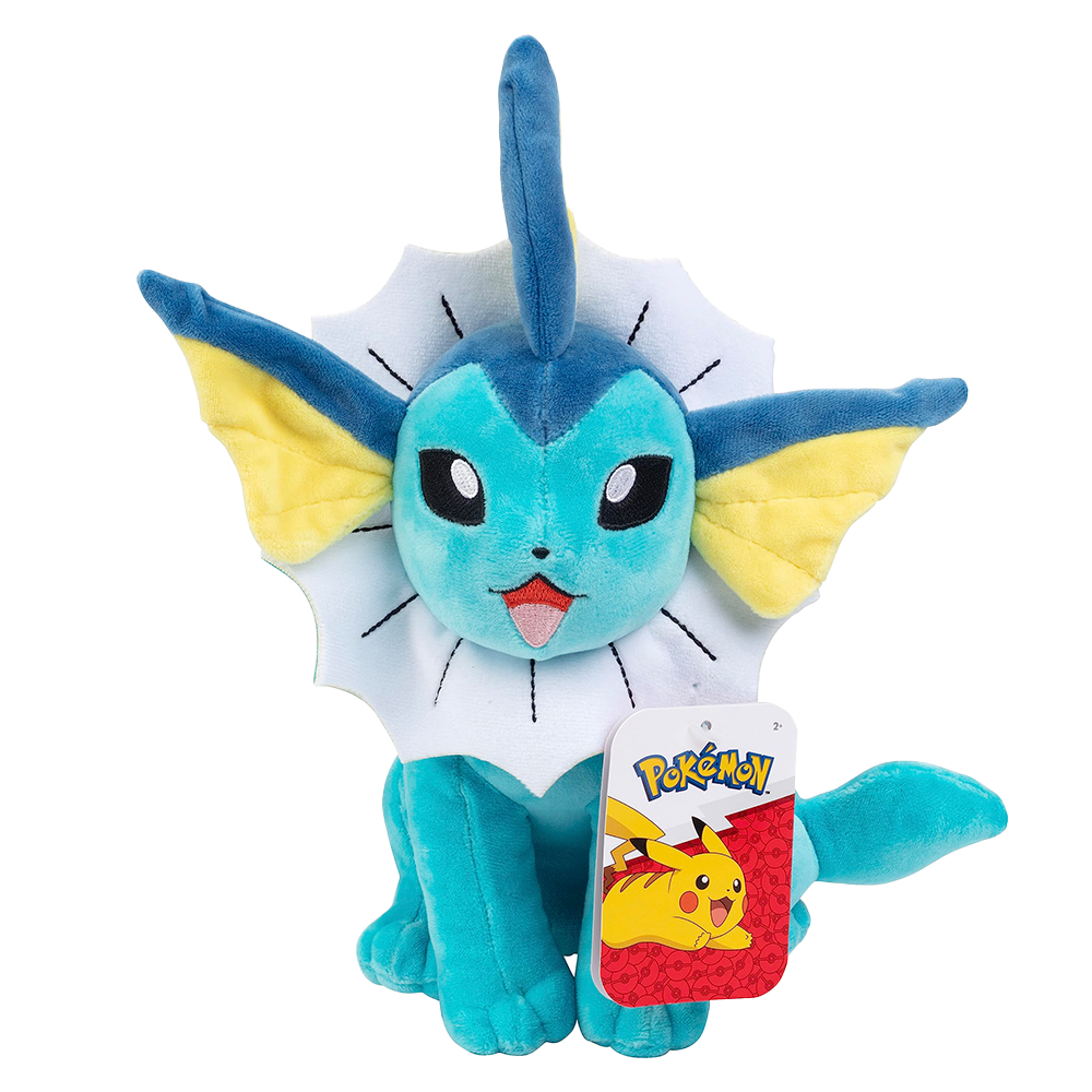 Pokemon 8 Inch Plush Vaporeon 1