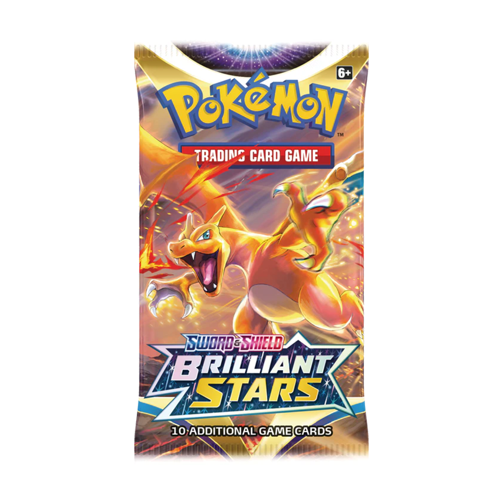 Pokemon Brilliant Stars Booster Pack (Single Pack Sales) 1