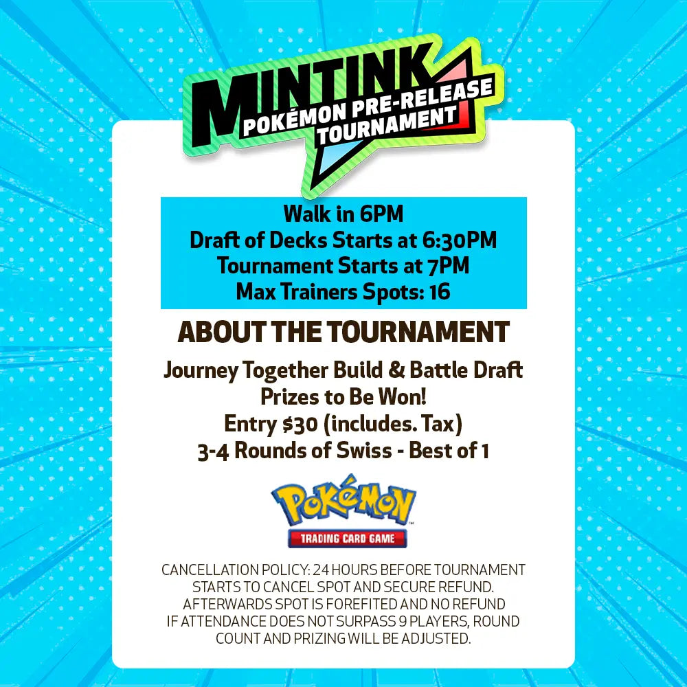 Pokemon Pre-Release Tournament 