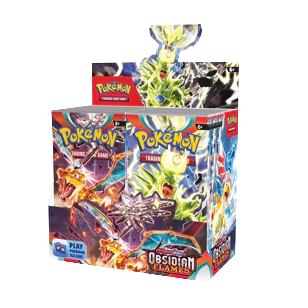 Pokemon Scarlet And Violet Obsidian Flames Booster Box 