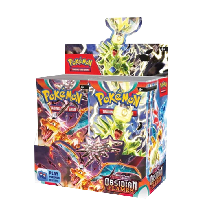 Pokemon Scarlet And Violet Obsidian Flames Booster Box 