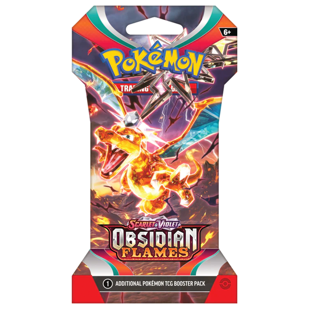 Pokemon Scarlet And Violet Obsidian Flames Sleeved Booster Packs 