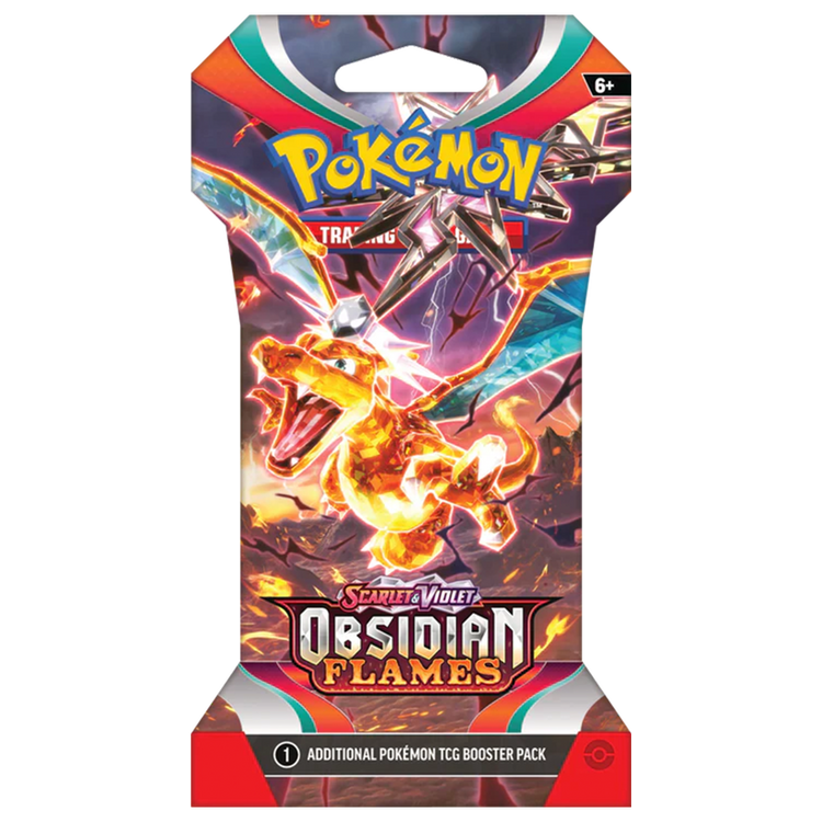 Pokemon Scarlet And Violet Obsidian Flames Sleeved Booster Packs 