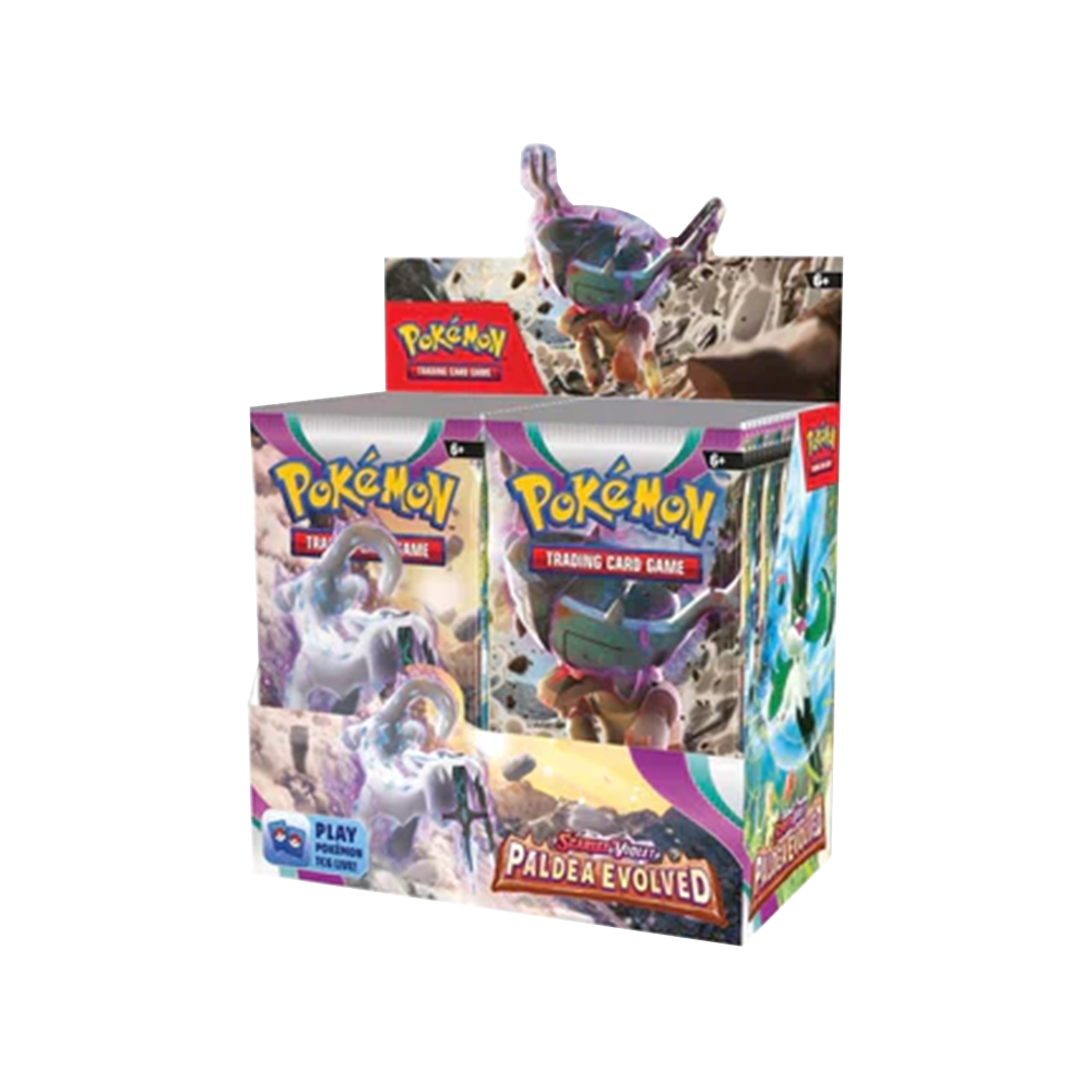 Pokemon Scarlet And Violet Paldea Evolved Booster Box 