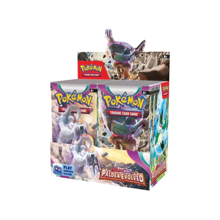 Pokemon Scarlet And Violet Paldea Evolved Booster Box 