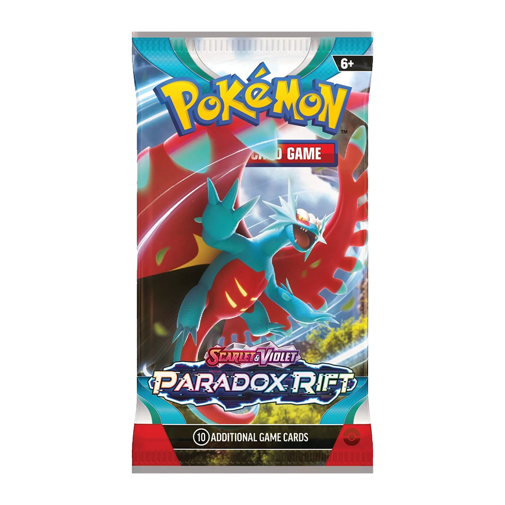 Pokemon Scarlet And Violet Paradox Rift Booster Pack (Single Pack Sales) 1