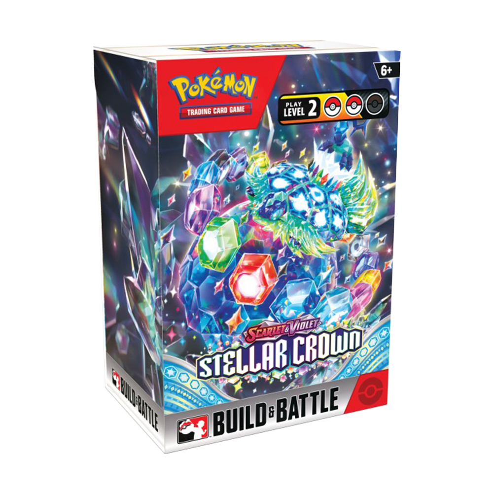 Pokemon Scarlet And Violet Stellar Crown Build And Battle Kit 1