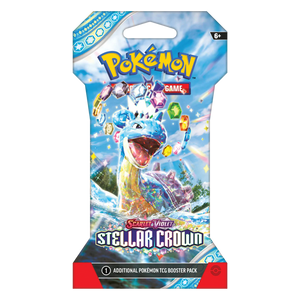 Pokemon Scarlet And Violet Stellar Crown Sleeved Booster Pack 1