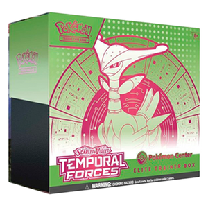 Pokemon Scarlet And Violet Temporal Forces Elite Trainer Box Iron Leaves 1