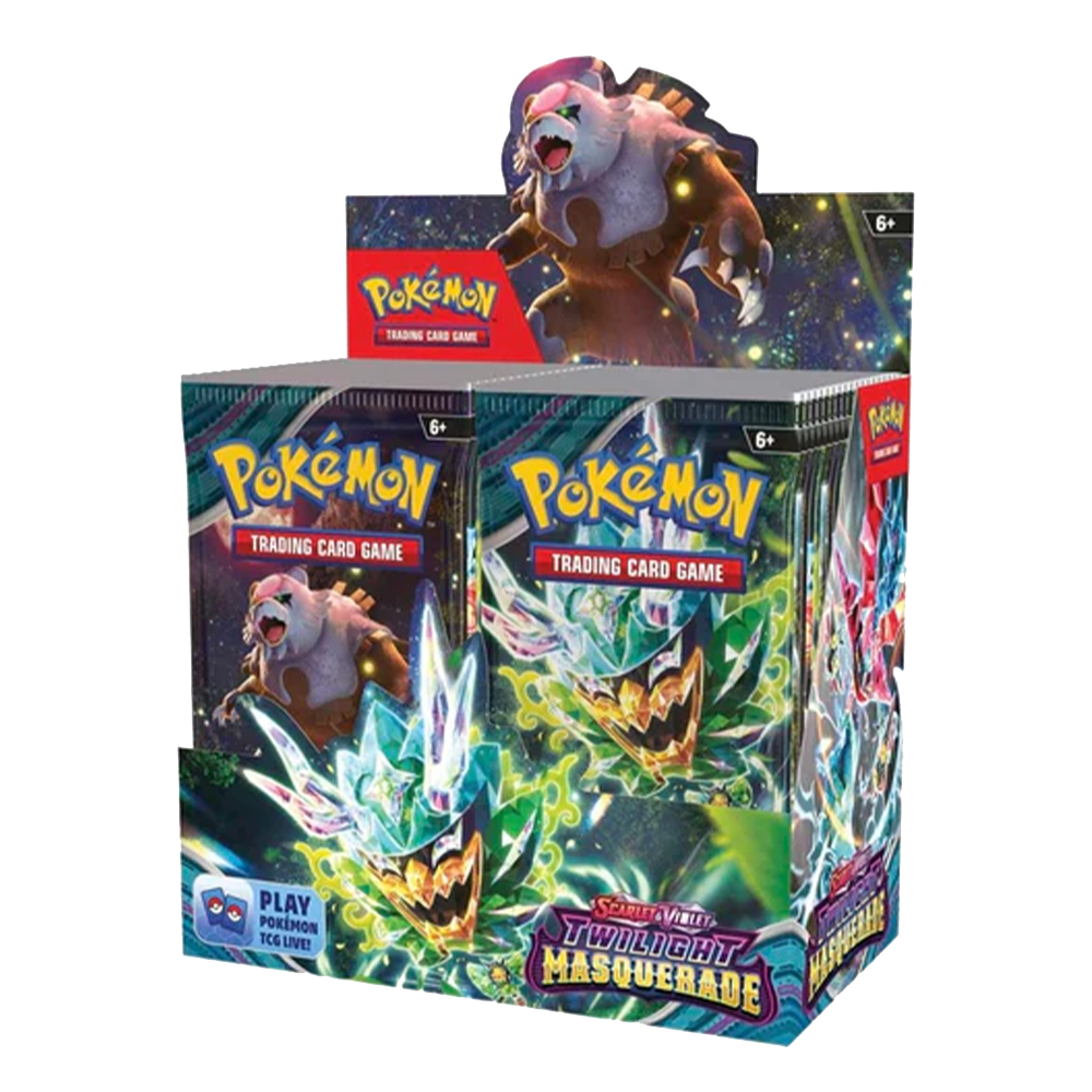 Pokemon Scarlet And Violet Twilight Masquerade Booster Box 1