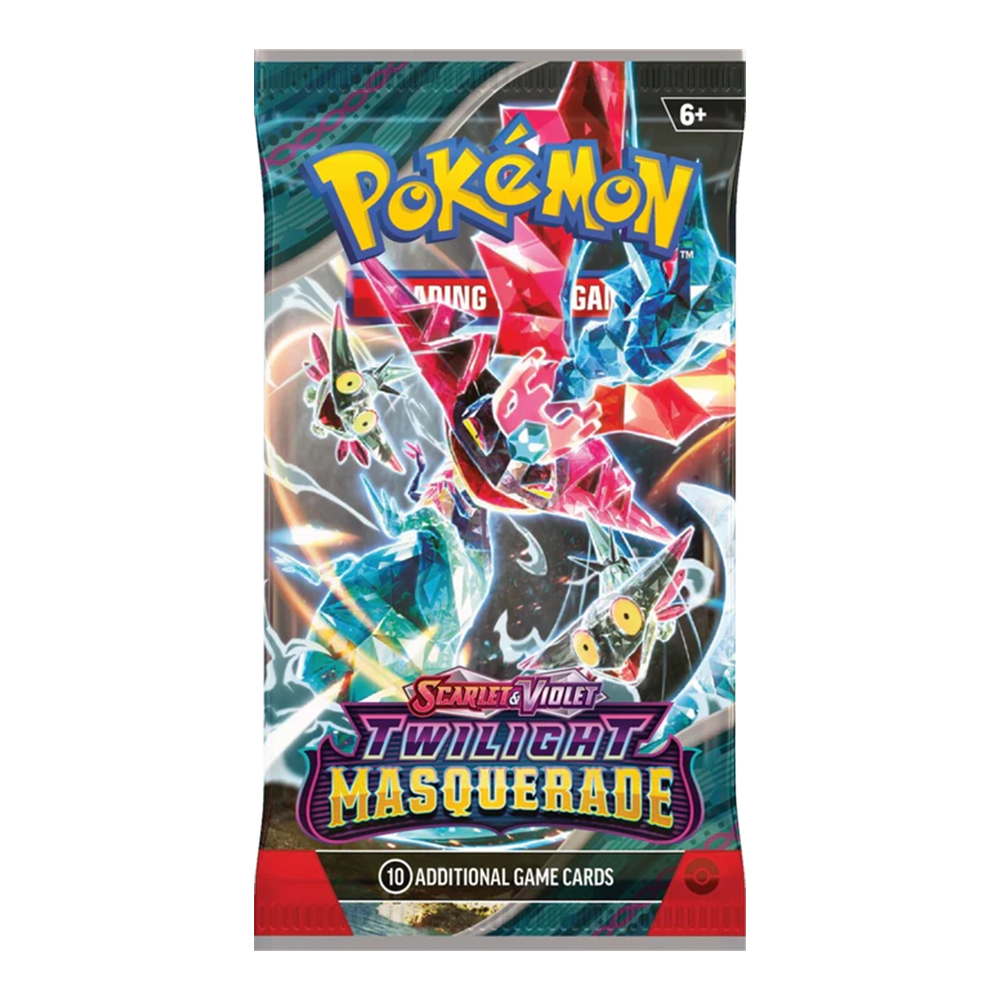 Pokemon Scarlet And Violet Twilight Masquerade Booster Pack (Single Pack Sales) 1