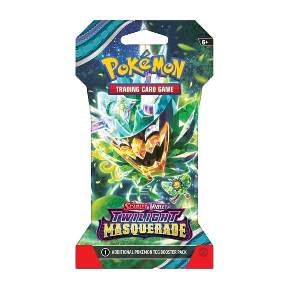 Pokemon Scarlet And Violet Twilight Masquerade Sleeved Booster Pack 1