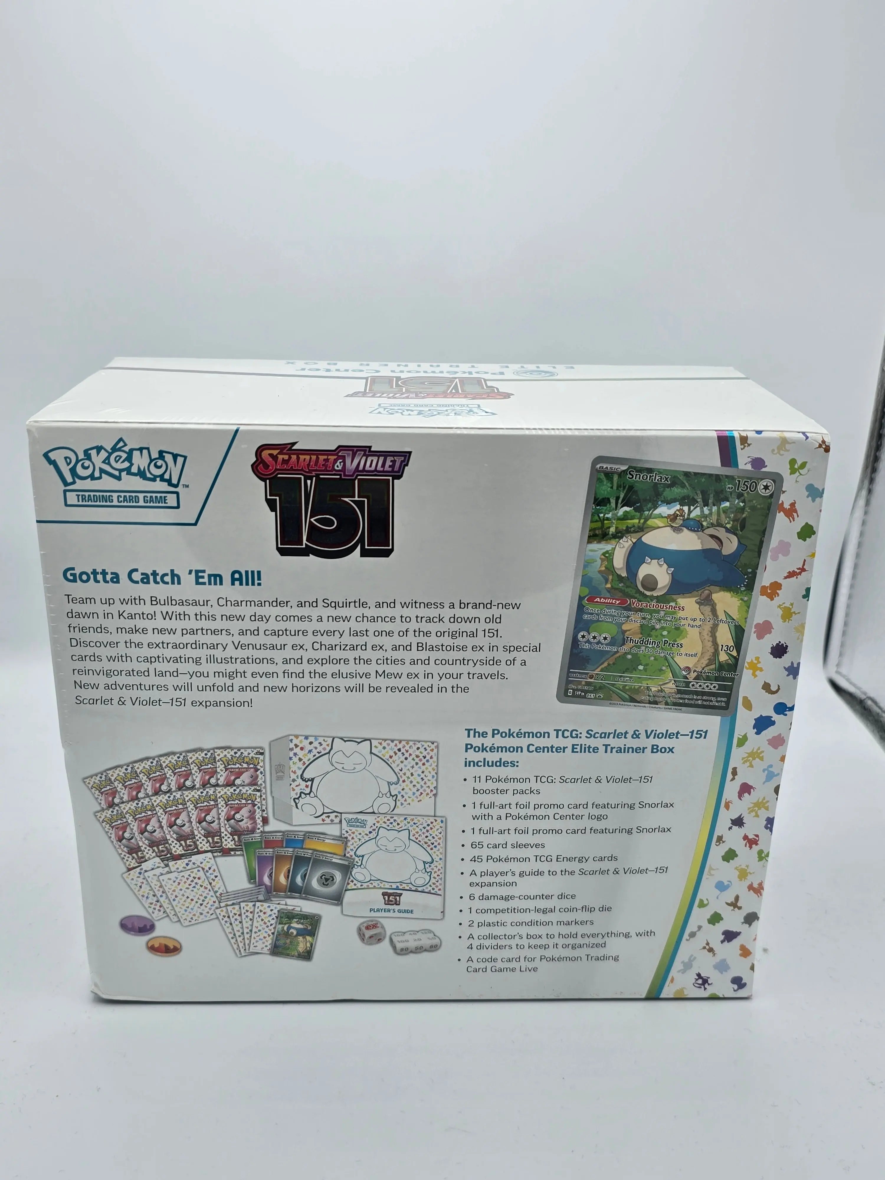 Pokemon Scarlet & Violet 151 Elite Trainer Box Sealed - Pokemon Center 