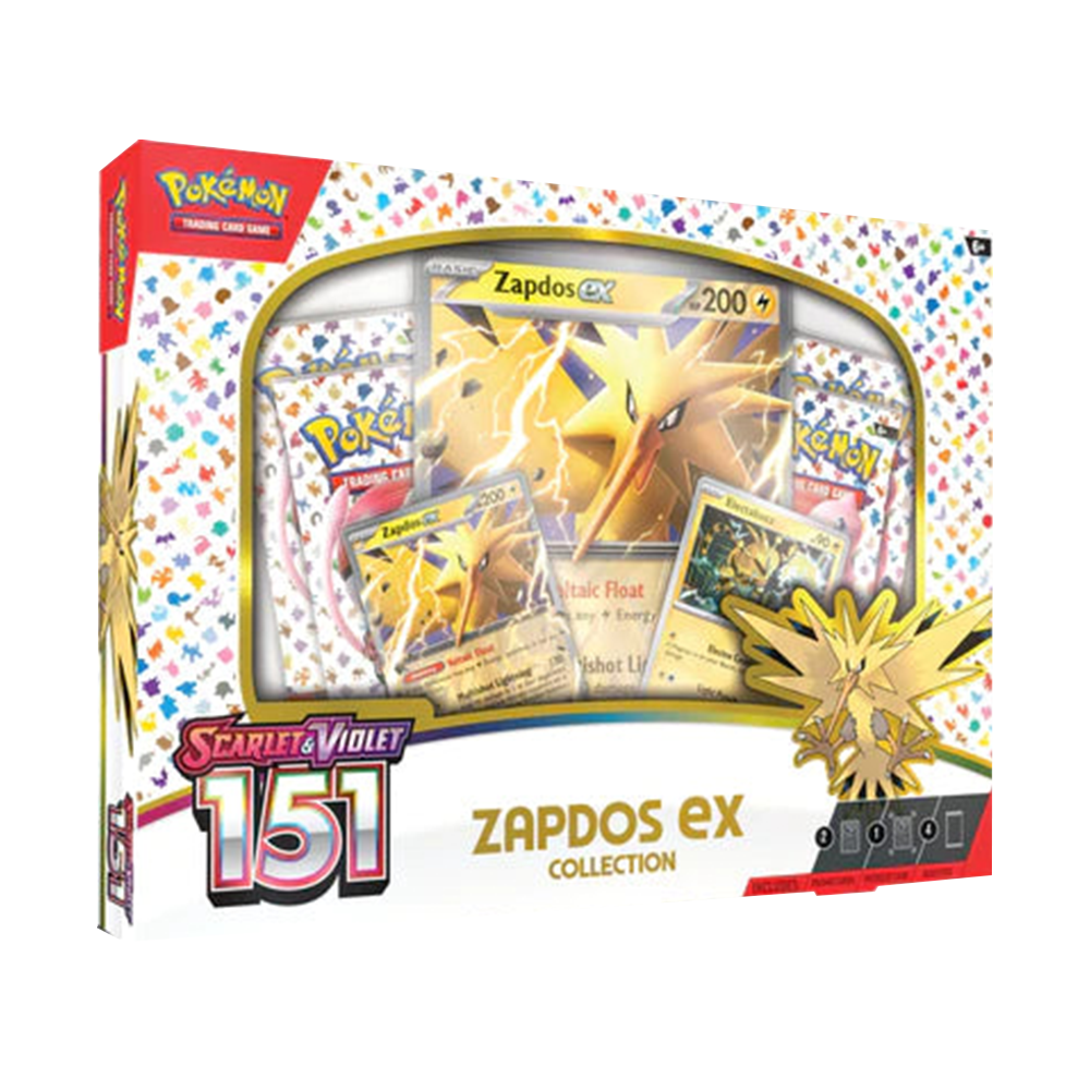 Pokemon Scarlet & Violet 151 Zapdos Ex Collection Box