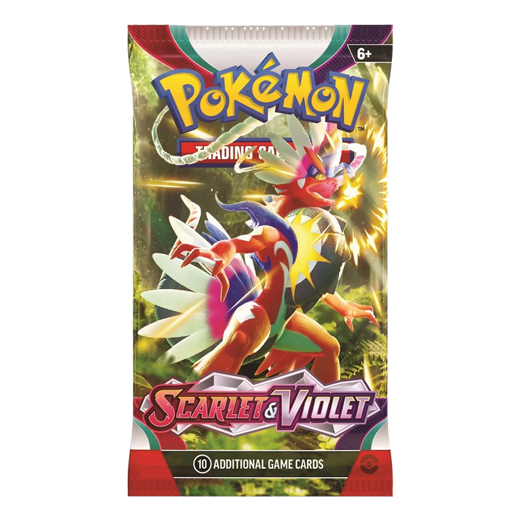 Pokemon Scarlet & Violet Booster Pack (Single Pack Sales) 1