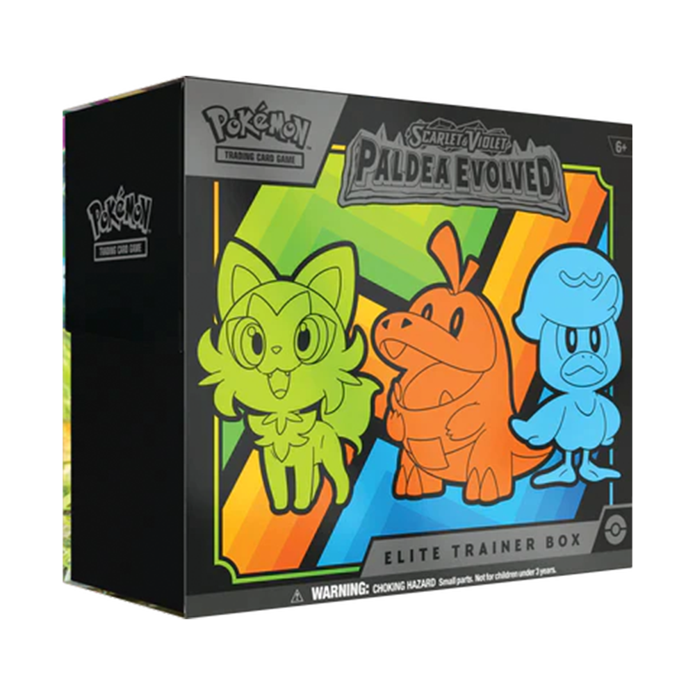 Pokemon Scarlet & Violet Paldea Evolved Elite Trainer Box 1