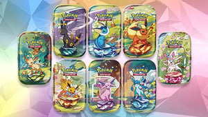 Pokemon Scarlet & Violet Prismatic Evolutions Mini Tin 