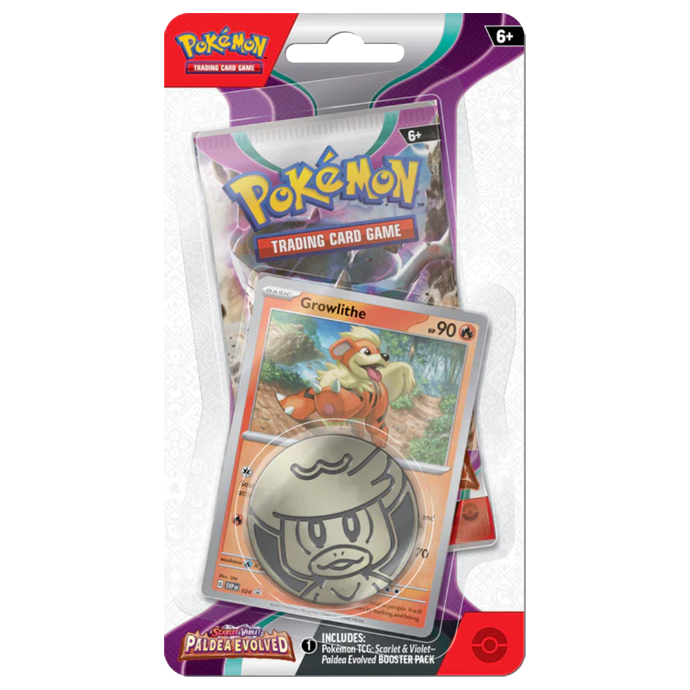 Pokemon Scarlet And Violet Paldea Evolved Checklane Blister 1