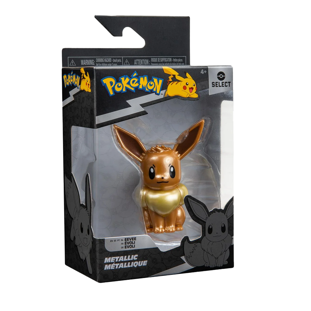 Pokemon Select True Color Metallic Figure Eevee 1