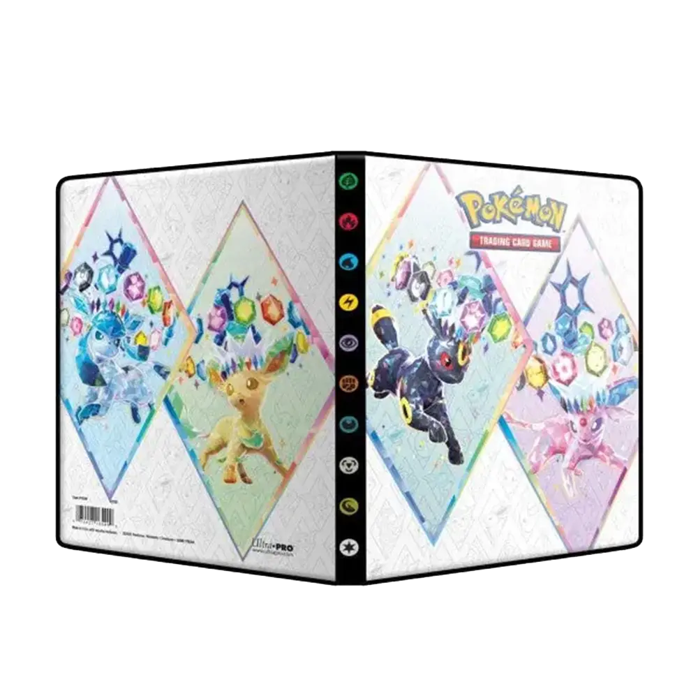 Pokémon Trading Card Game Prismatic Evolutions 4 Pocket Portfolio (PRE ORDER) 