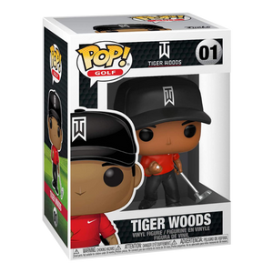 Pop! Golf: Tiger Woods Red Shirt Funko Vinyl Figure 1