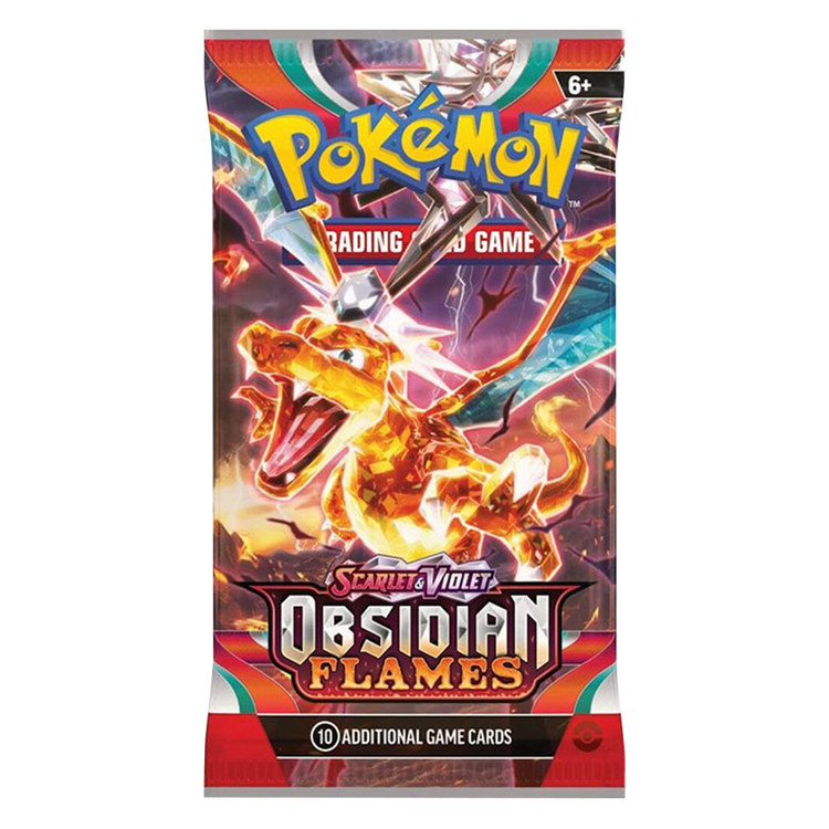 Scarlet And Violet Obsidian Flames Booster Pack (Single Pack Sales) 