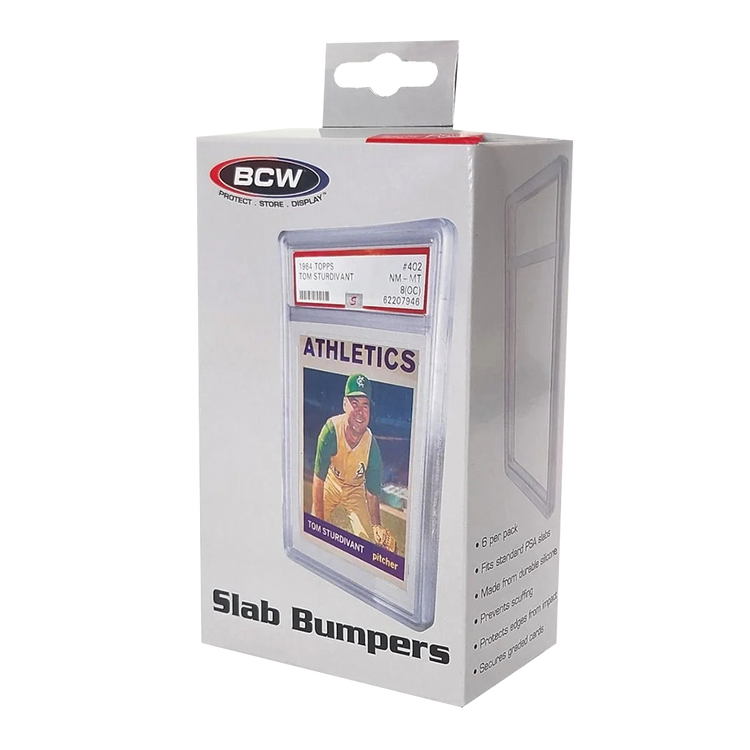 Slab Bumpers Psa Card Clear 6 Pack 1