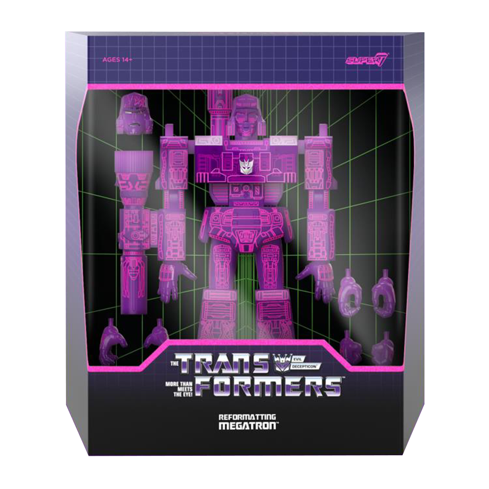 Super7 Transformers Ultimates! Reformatting Megatron