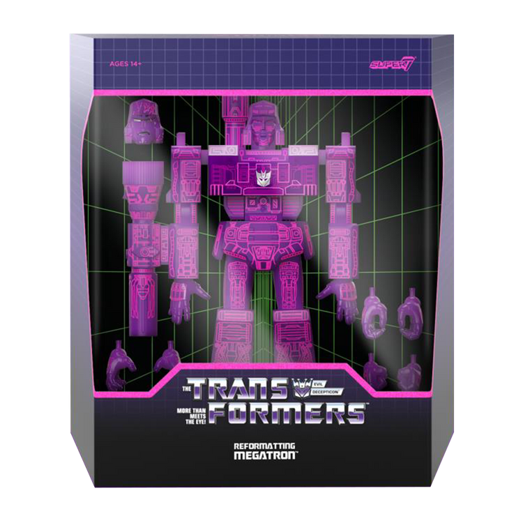 Super7 Transformers Ultimates! Reformatting Megatron 1