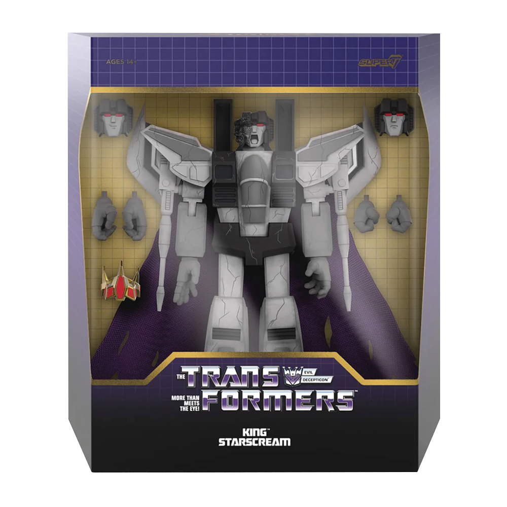 Super7 Ultimates Transformers King Starscream Action Figure