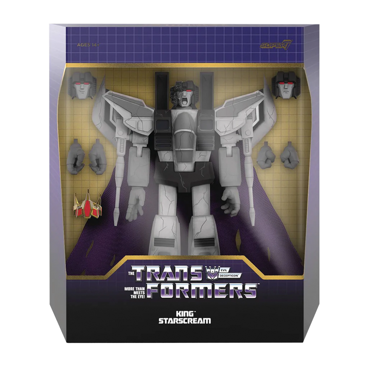 Super7 Ultimates Transformers King Starscream Action Figure 1