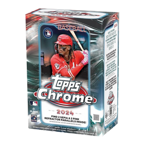 Topps 2024 Chrome Mlb Baseball Trading Cards Blaster Box 1