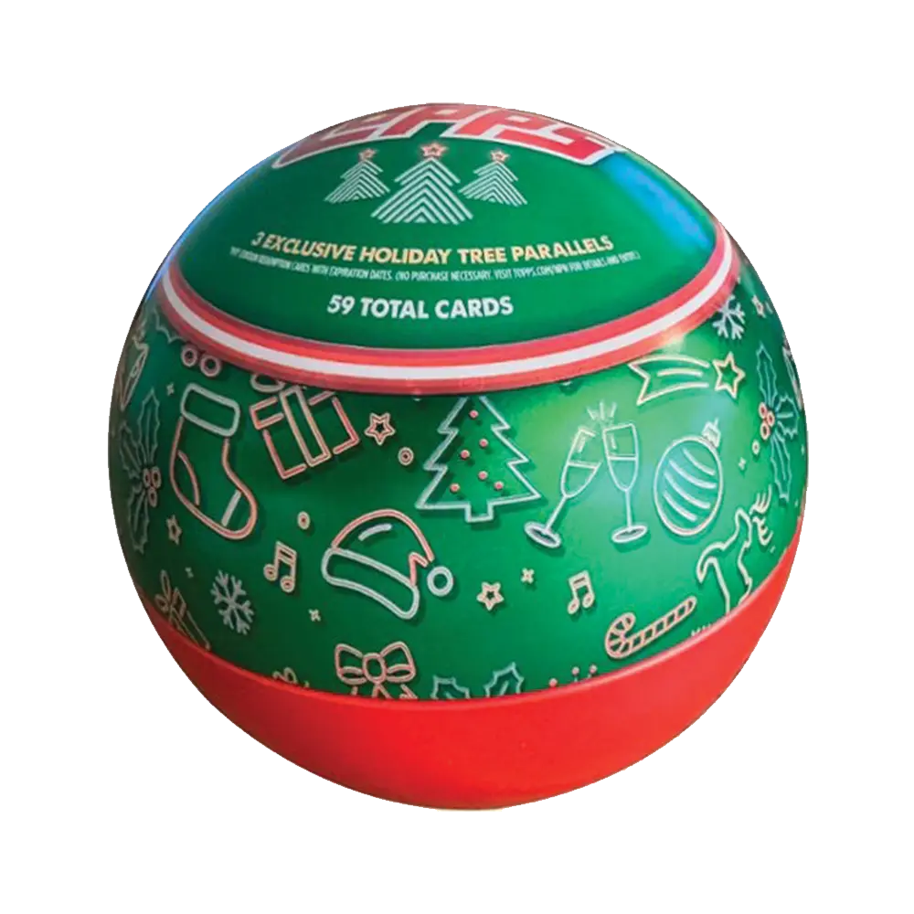 Topps 2024 Holiday Baseball Mega Box Tin 