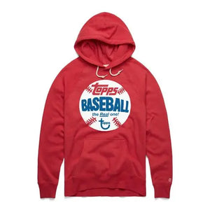 Topps Baseball The Real One Premium Quality Red Hoodie 