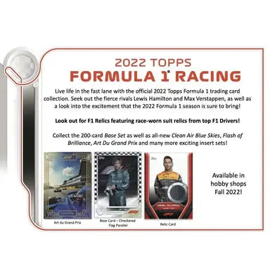 Topps Formula 1 Flagship Racing Hobby Box By The Pack 