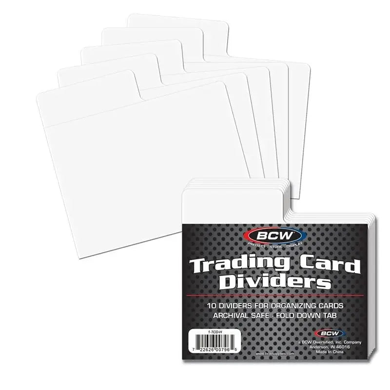 Trading Card Dividers - Horizontal 