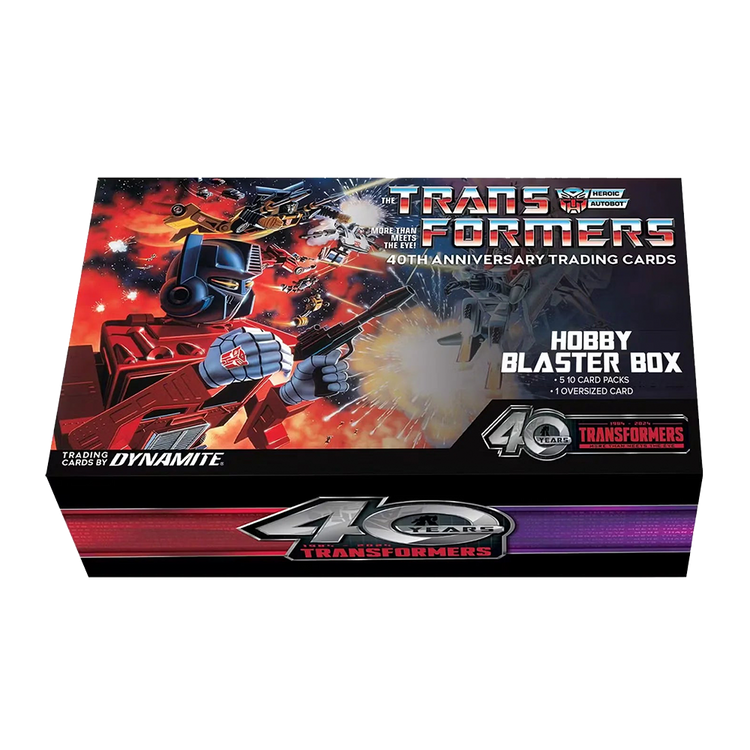 Transformer 40Th Anniversary Trading Card Blaster Box (Pre-Order) 1