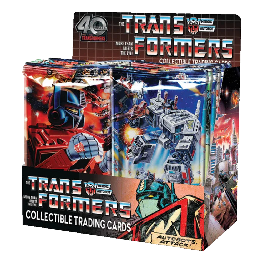 Transformer 40Th Anniversary Trading Card Booster Box (Pre-Order) 1