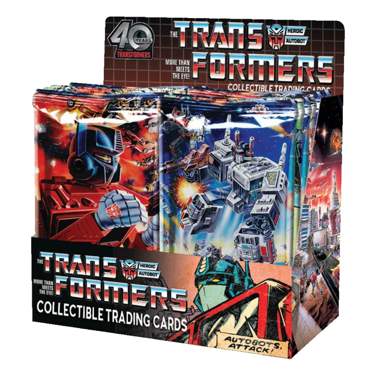 Transformer 40Th Anniversary Trading Card Booster Box (Pre-Order) 1