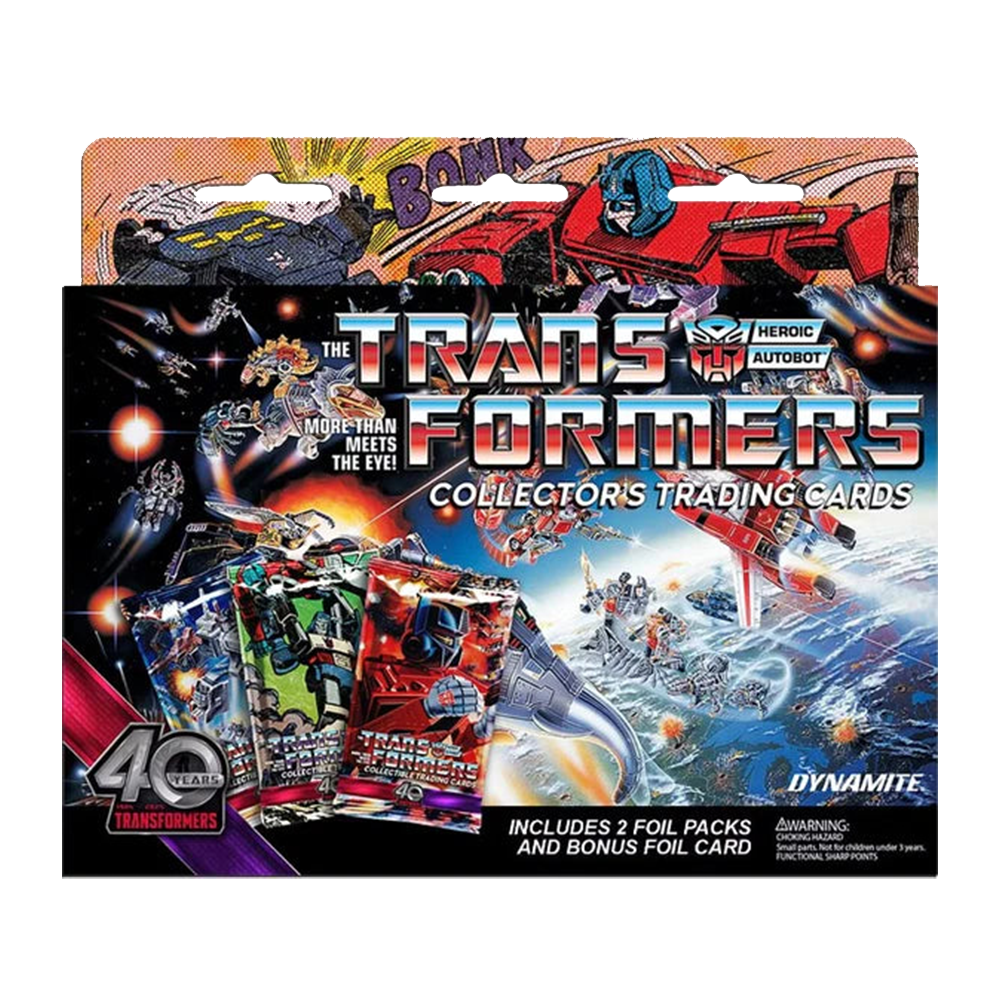 Transformer 40Th Anniversary Trading Card Hanger Box (Pre-Order) 1