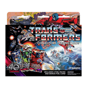 Transformer 40Th Anniversary Trading Card Hanger Box (Pre-Order) 1