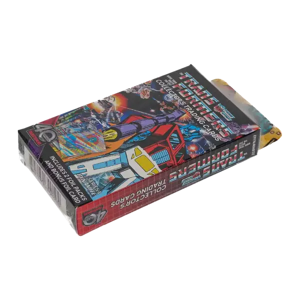 Transformer 40th Anniversary Trading Card Hanger Box 