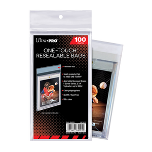 Ultra-Pro 100 Ct -  One Touch Resealable Card Bags 1