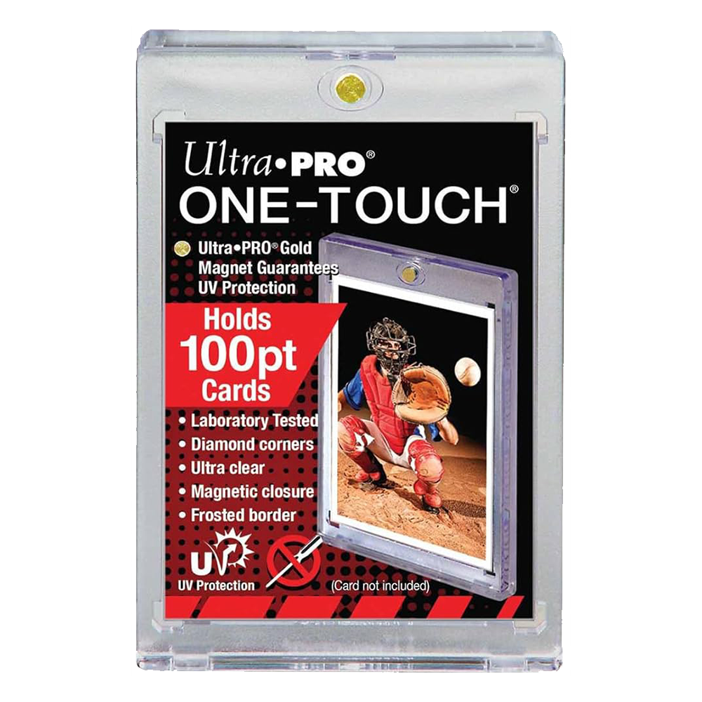 Ultra-Pro One Touch Gold Magnetic Card Holder For 100 Pt Cards 1