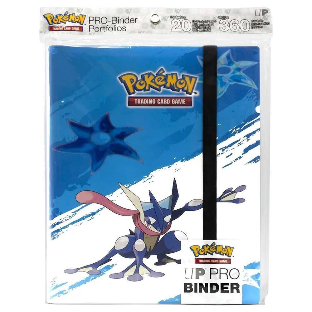 Ultra Pro Pokemon 9 Pocket Pro Binder Greninja Low Friction Portfolio With Pages 1