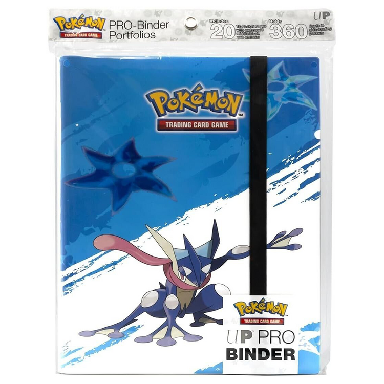 Ultra Pro Pokemon 9 Pocket Pro Binder Greninja Low Friction Portfolio With Pages 1